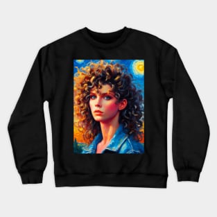 OLIVIA NEWTON JOHN IN STARRY NIGHT Crewneck Sweatshirt